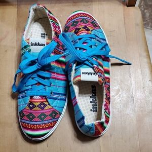 Inkkas Blue Sneakers